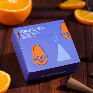 Dhoop Cone – Orange