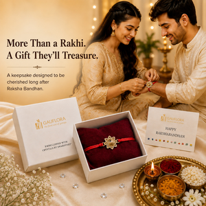 Created with Crystals by Swarovski® Bloom Flower Rakhi