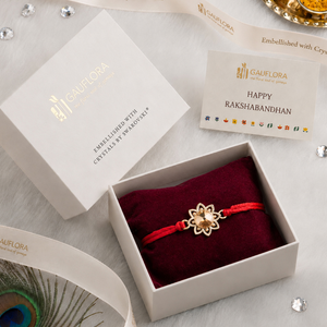 Created with Crystals by Swarovski® Bloom Flower Rakhi