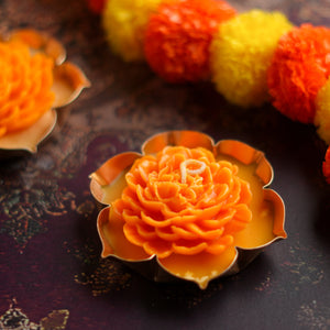 Flower Candle – Marigold