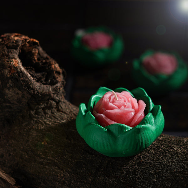 Flower Candle – Rose