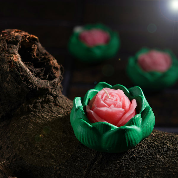 Flower Candle – Rose