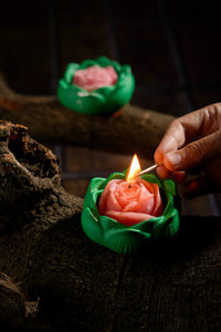 Flower Candle – Rose